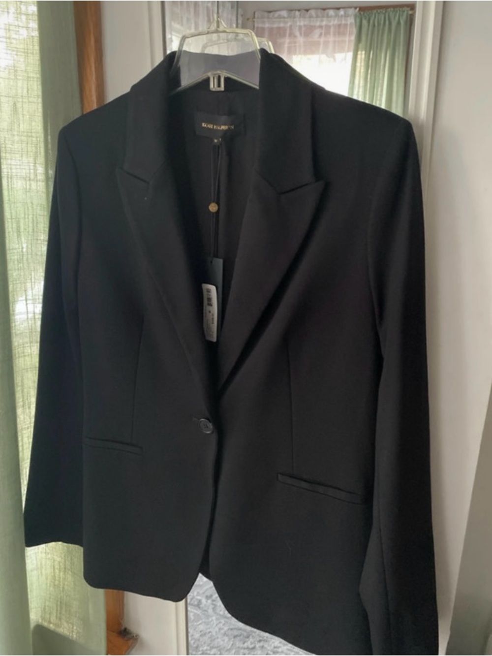Kobi Halperin Black Single-Button Tailored Blazer